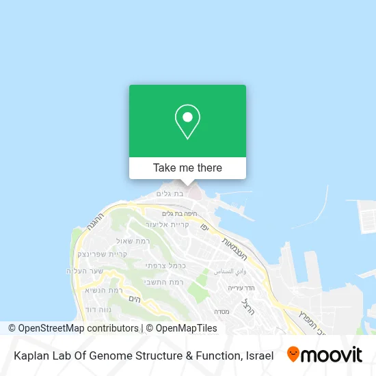 Kaplan Lab Of Genome Structure & Function map
