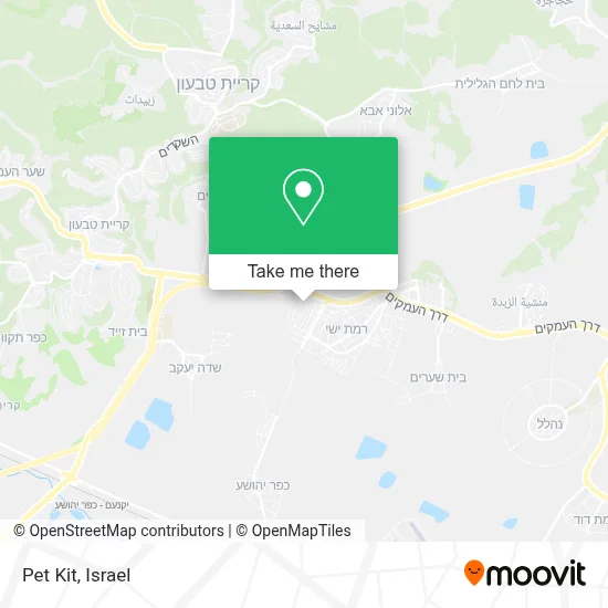 Pet Kit map