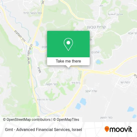 Gmt -  Advanced Financial Services map
