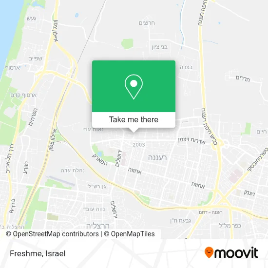 Freshme map