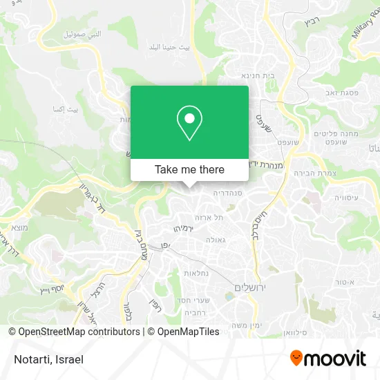 Notarti map