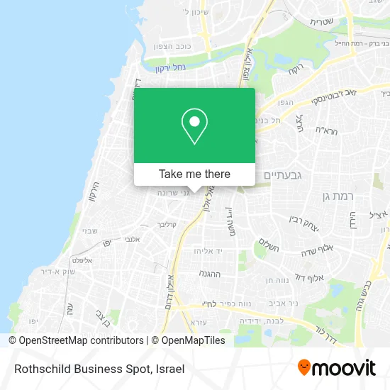 Rothschild Business Spot map