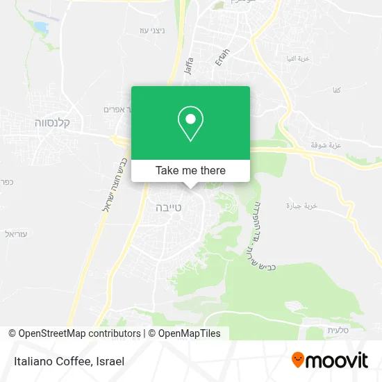 Italiano Coffee map