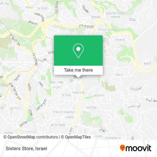 Sisters Store map