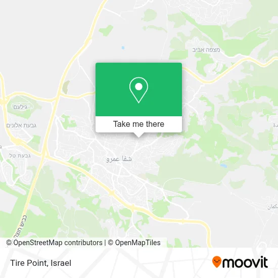 Tire Point map