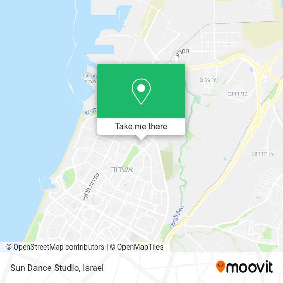 Sun Dance Studio map