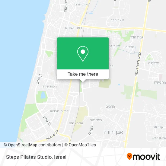 Steps Pilates Studio map