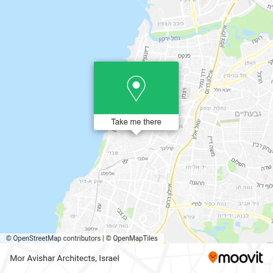 Mor Avishar Architects map