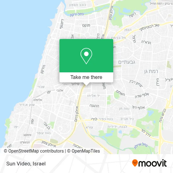 Sun Video map