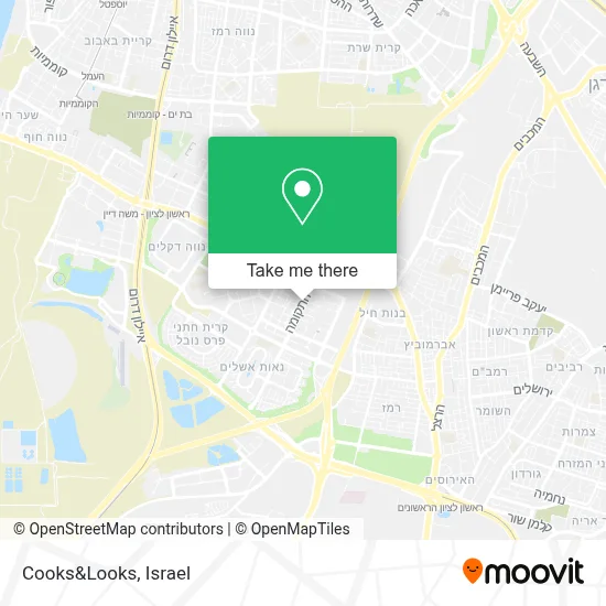 Cooks&Looks map
