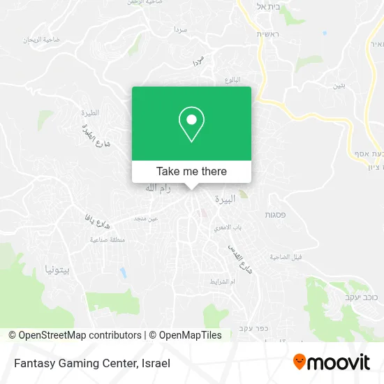 Fantasy Gaming Center map