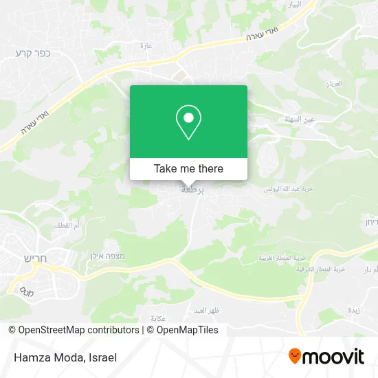 Hamza Moda map