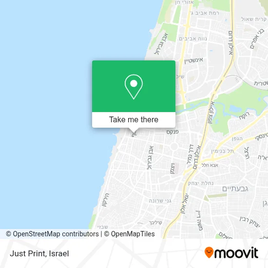 Just Print map