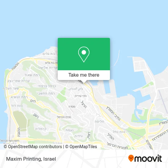 Maxim Printing map