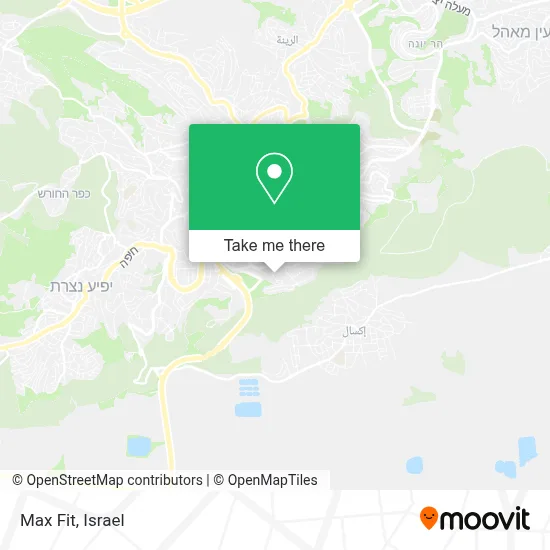 Max Fit map