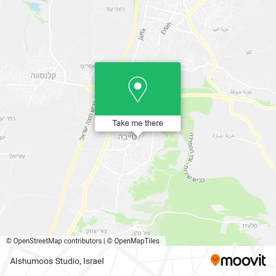 Alshumoos Studio map