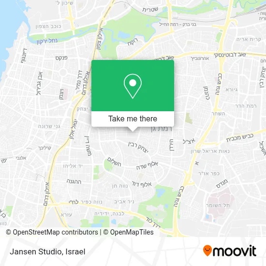 Jansen Studio map