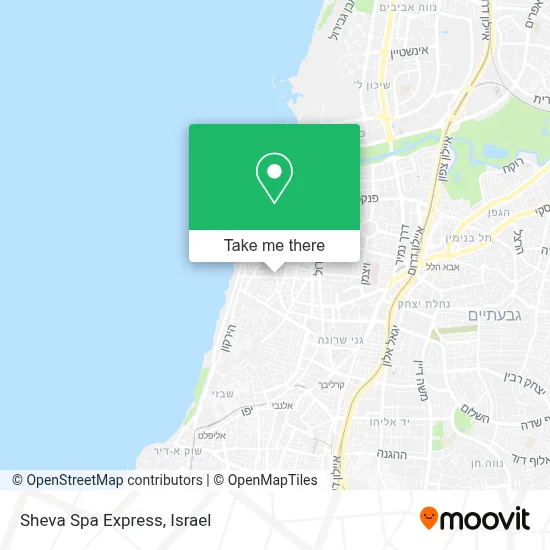 Sheva Spa Express map
