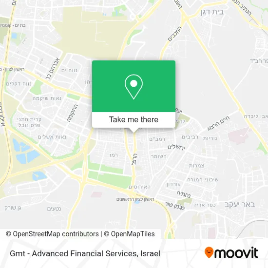 Gmt - Advanced Financial Services map