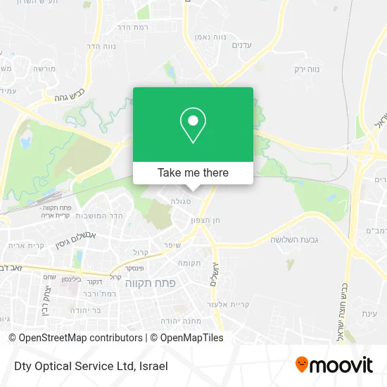 Dty Optical Service Ltd map
