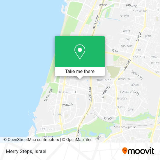 Merry Steps map