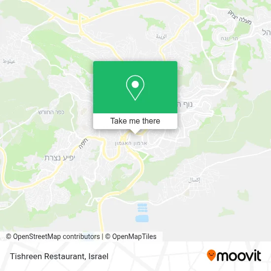 Tishreen Restaurant map