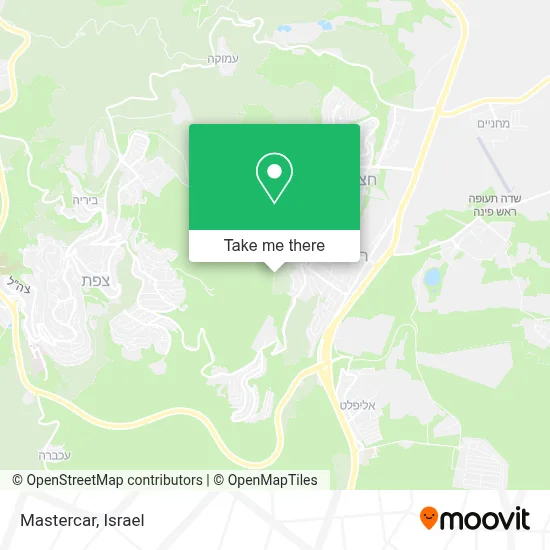 Mastercar map