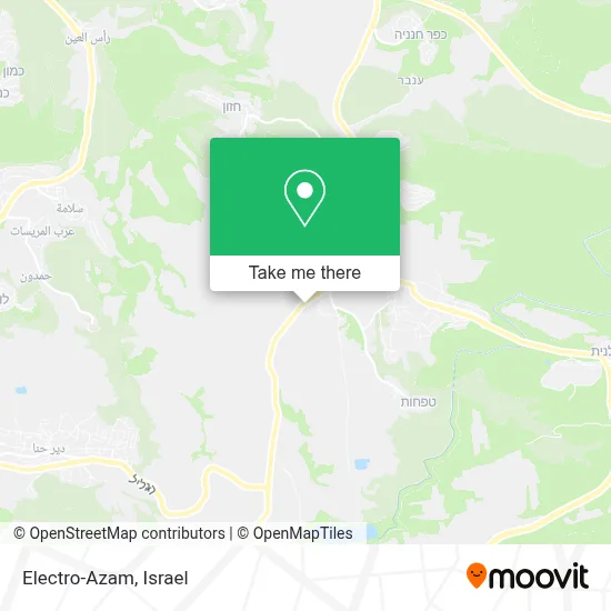 Electro-Azam map