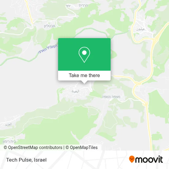 Tech Pulse map
