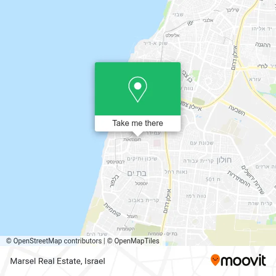 Marsel Real Estate map