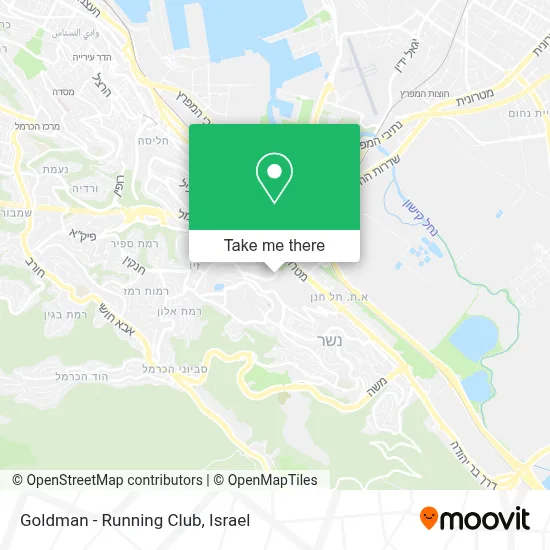 Goldman - Running Club map