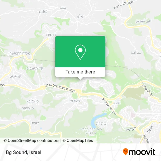 Bg Sound map