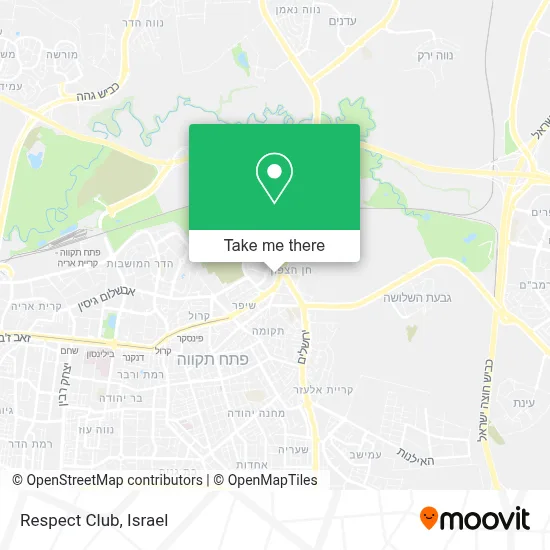 Respect Club map