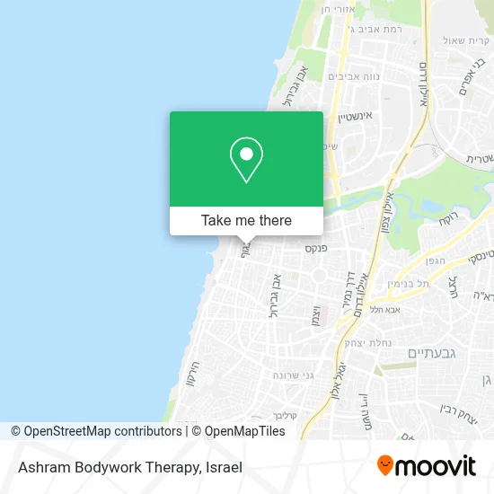 Ashram Bodywork Therapy map