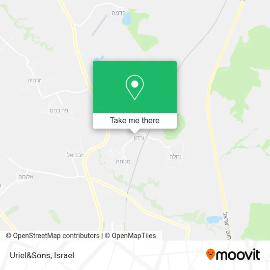 Uriel&Sons map
