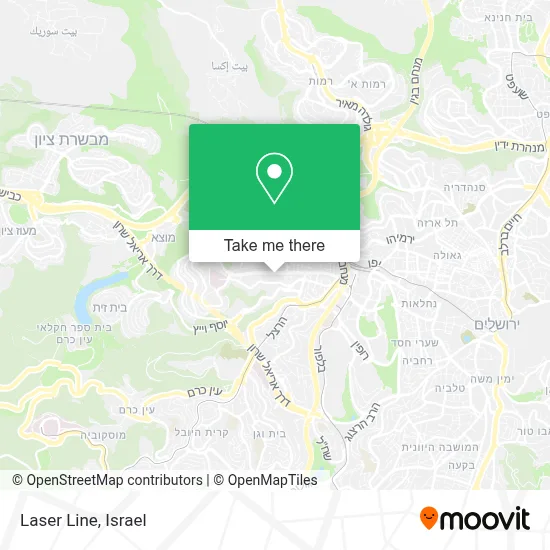 Laser Line map