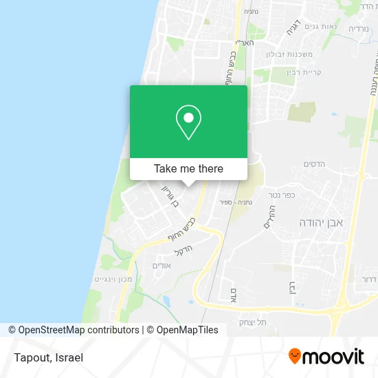 Tapout map