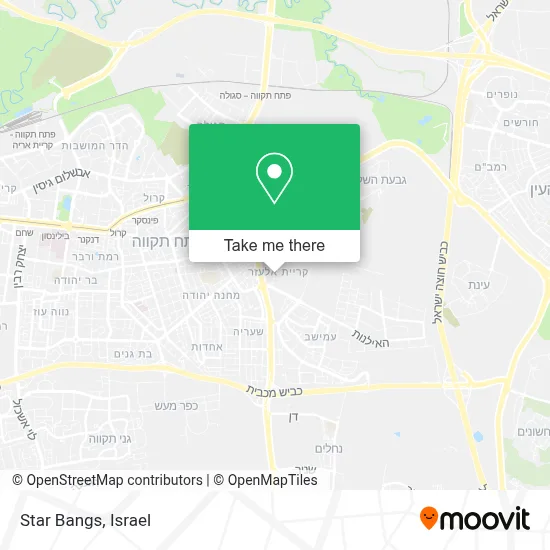 Star Bangs map