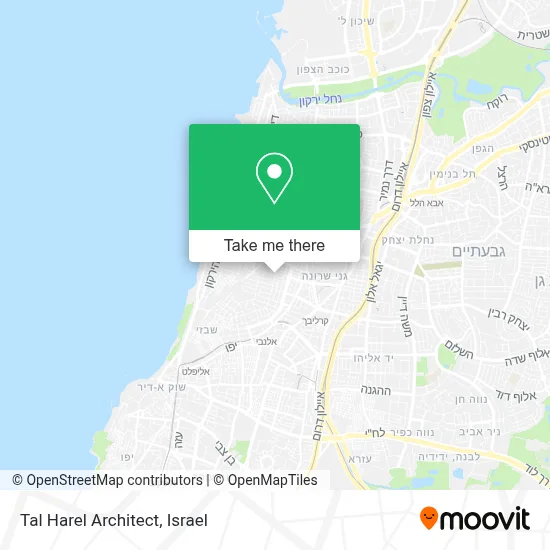 Tal Harel Architect map