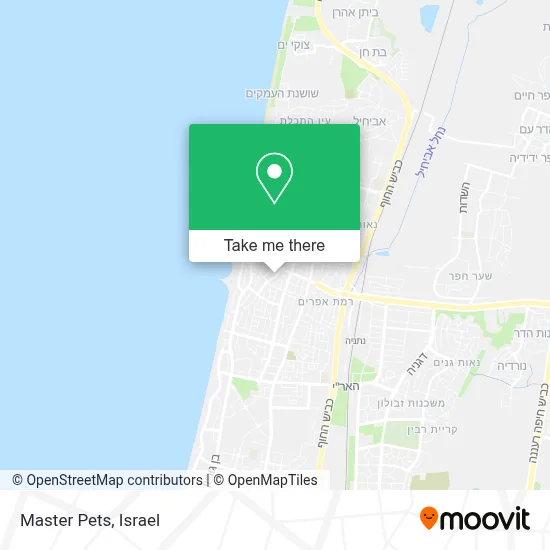 Master Pets map