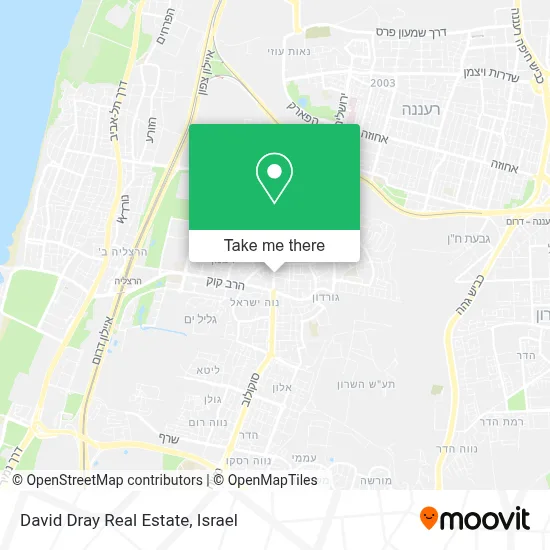 David Dray Real Estate map
