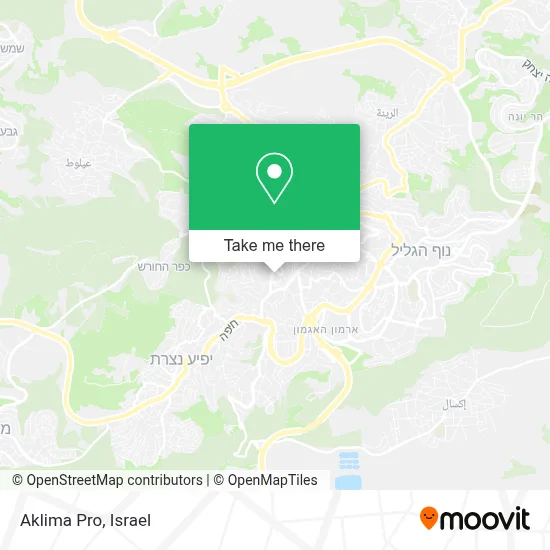 Aklima Pro map