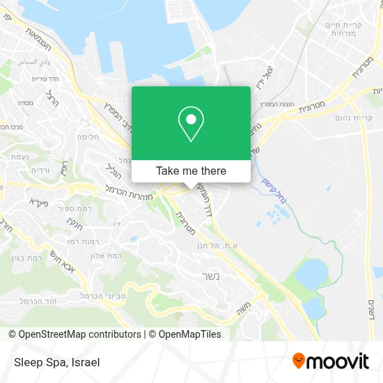 Sleep Spa map