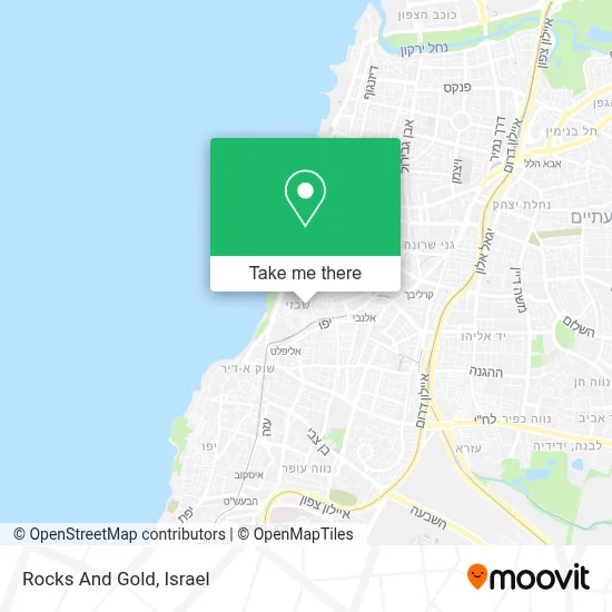 Rocks And Gold map