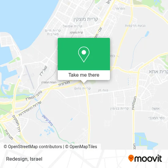 Redesign map