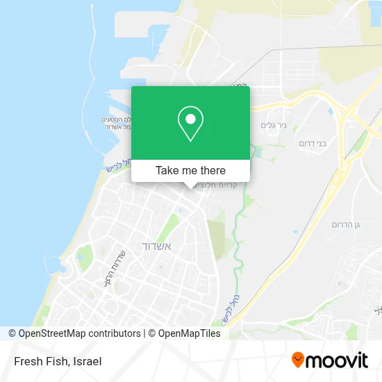 Fresh Fish map