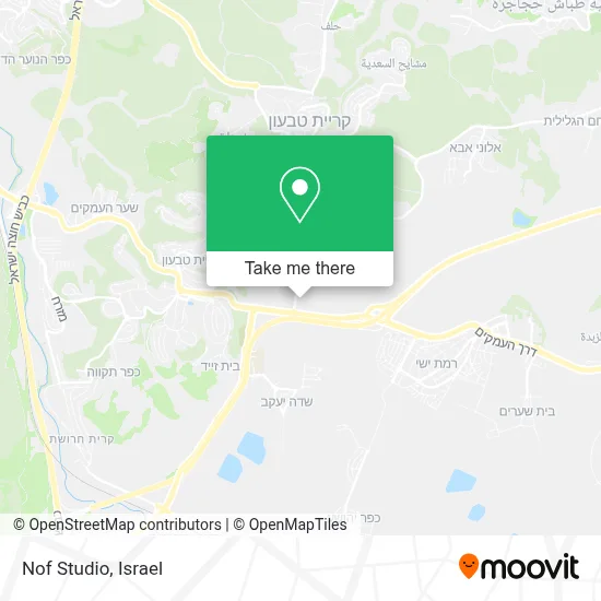 Nof Studio map