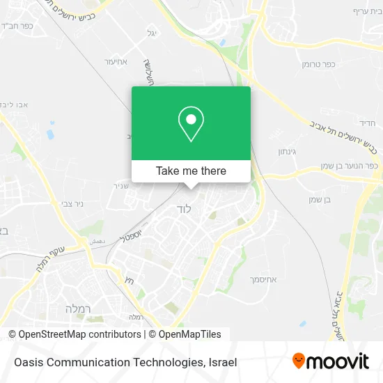 Oasis Communication Technologies map