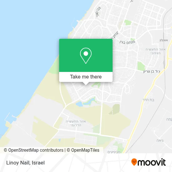 Linoy Nail map