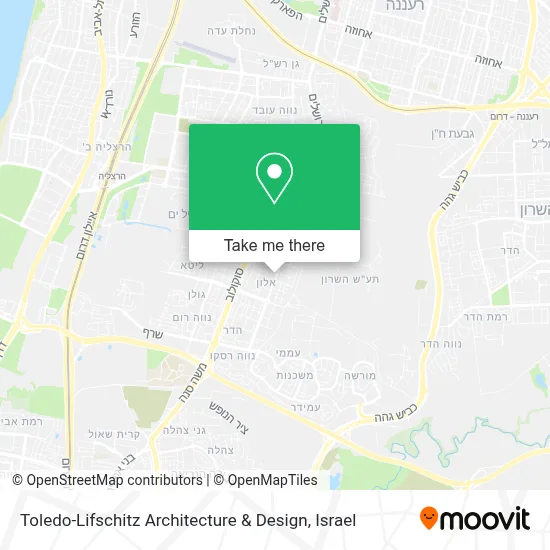 Toledo-Lifschitz Architecture & Design map